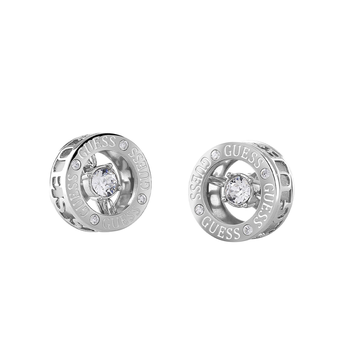 BOUCLES D'OREILLES GUESS FEMME SIMPLE ACIER